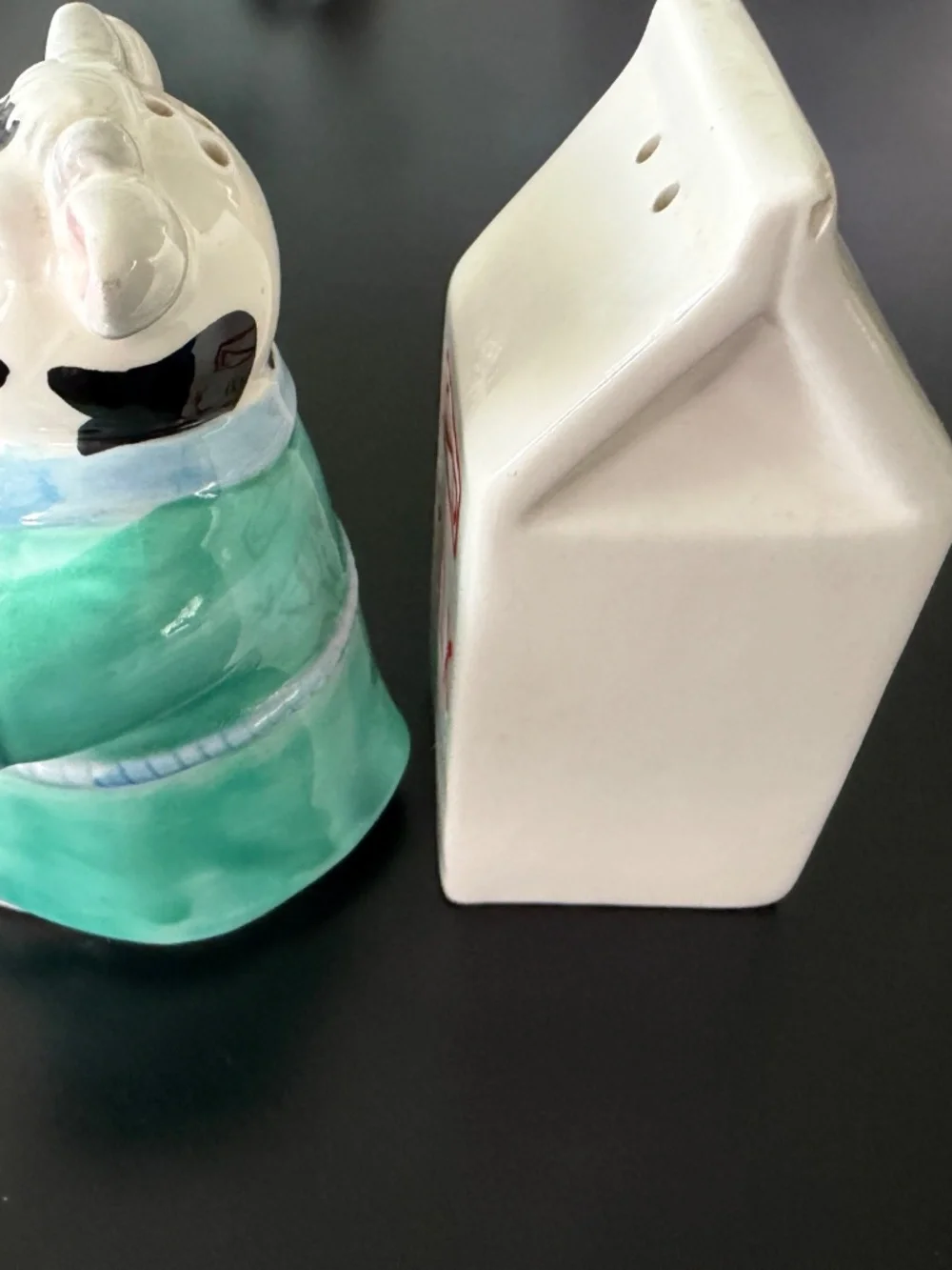 RUSS Collectable Shaker Set Cow And Milk